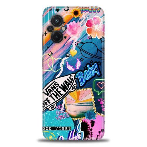 Xiaomi Poco M5 Kılıf HD Baskılı Kılıf - Baby + Tam Ekran Koruyucu