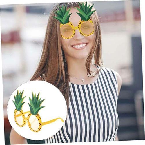Tropikal Hawaii Ananas Şekilli Parti Gözlüğü