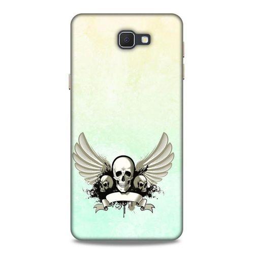 Lopard Samsung Galaxy J7 Prime Uyumlu Kılıf Tattoo's (8) Baskılı Kılıf Yeşil Beyaz