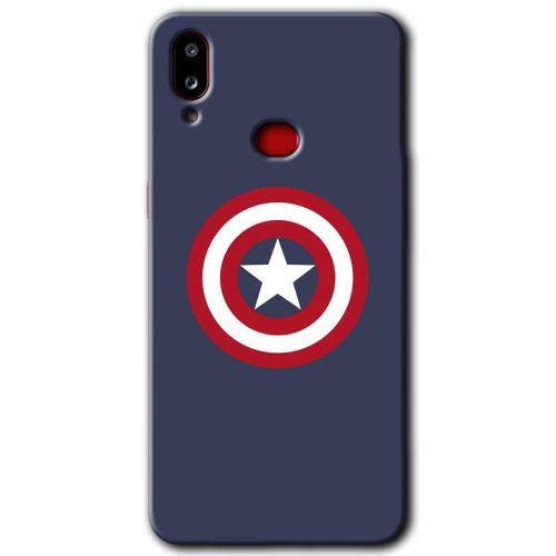 MRCİLETİSİM Samsung Galaxy A10s Kılıf Baskılı Kapak - Captain! +Tam Ekran Koruyucu