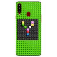 Lopard Samsung Galaxy A20s Uyumlu Kılıf BloX (36) Glitter Kılıf Y Harfi