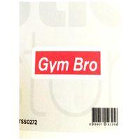 The Sticker Story Gym Bro Tss0272 Kişileştirme Stickerı - 2 adet