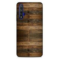 Lopard Huawei P Smart S 2020 Uyumlu Kılıf Wood'X (19) Kılıfları Baskılı