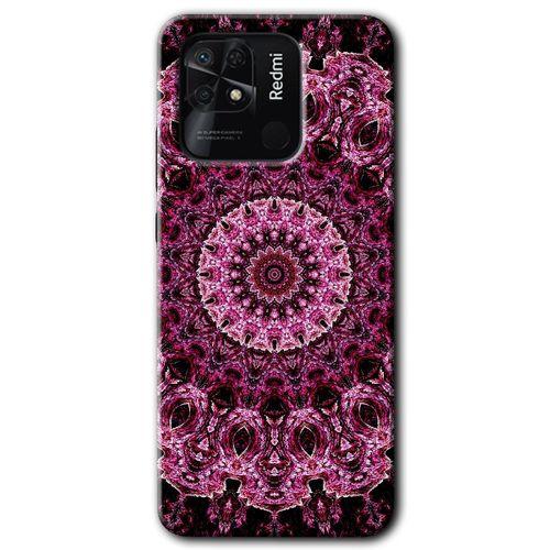 Redmi 10C Kılıf HD Desen Baskılı Arka Kapak - Mandala Patterns Kaleidoscope