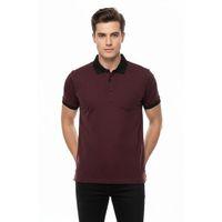 Erkek Polo Yaka Jakarlı Tişört BGL-ST00535