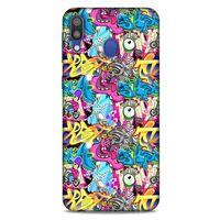 Graffitix (7) Desenli Silikon Kapak Samsung Galaxy M20 Kılıf
