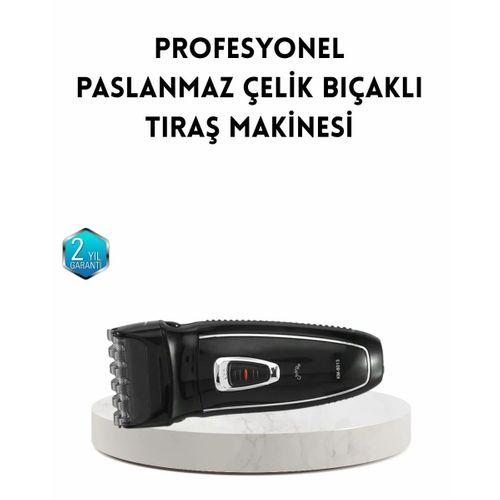 Unisex Şarjlı Saç Ve Sakal Kesme Makinesi – Sessiz Motor, 1–12 Mm Ayarlanabilir Başlık