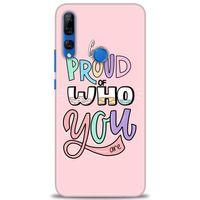 Huawei Y9 Prime 2019 Kılıf HD Baskılı Kılıf - Who You + Tam Ekran Koruyucu