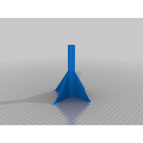 Model Roket Gövde Burun Koni 3D Baskı
