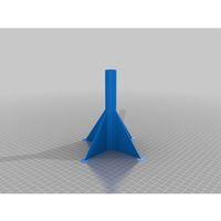 Model Roket Gövde Burun Koni 3D Baskı