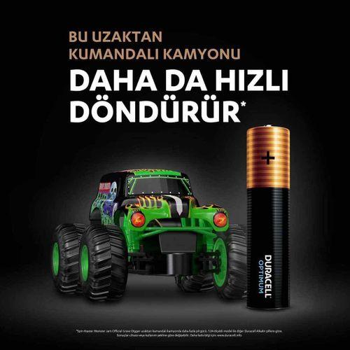 Duracell Duracell 4Lü Optimum AAA Kalem Pil