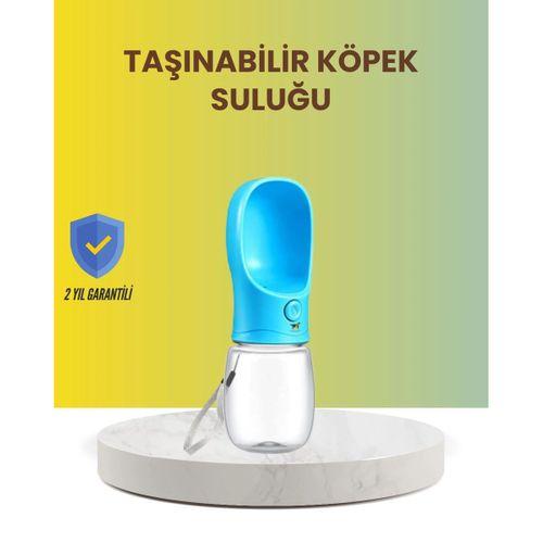 Akıllı Su Akış Kontrollü Köpek Su Matara Taşınabilir Gezdirme Şişesi