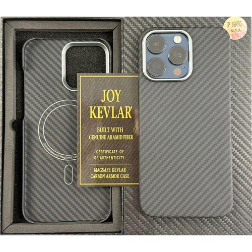 Joykevlar İphone 16 Pro Max Gerçek Kevlar Carbon Premium Telefon Kılıfı