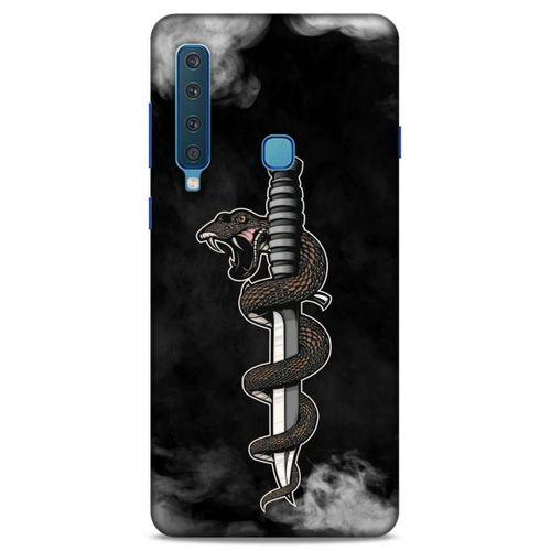 Lopard Samsung Galaxy A9 2018 Uyumlu Kılıf Tattoo's (11) Tam Koruma Yılan Dövmesi