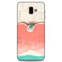 Lopard Samsung Galaxy J6 Plus Uyumlu Kılıf Manipülasyon ☻ (20) Koruyucu Kılıf Desenli