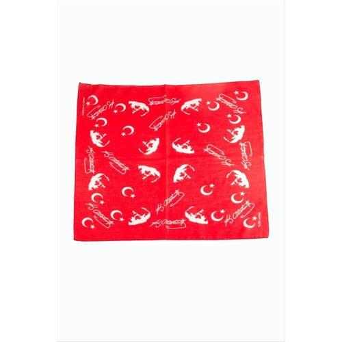 Ayyıldız Desenli Bandana 50*50