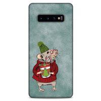 Animax Bereli Fare Samsung Galaxy S10 Plus Kılıf Desenli Silikon