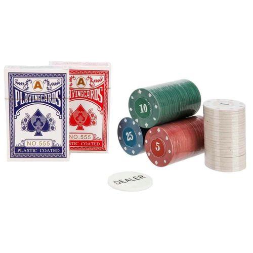 Çocuk Eğitici Oyuncak 100'lü Poker Set