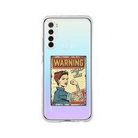 Redmi Note 8 Women At Work Tasarımlı Premium Şeffaf Silikon Kılıf