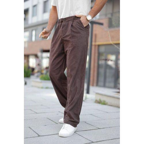 Erkek Kadife Baggy Pantolon