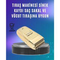 Güçlü Motorlu Kablolu Sakal Ve Bıyık Tıraş Makinesi Çelik Bıçaklı