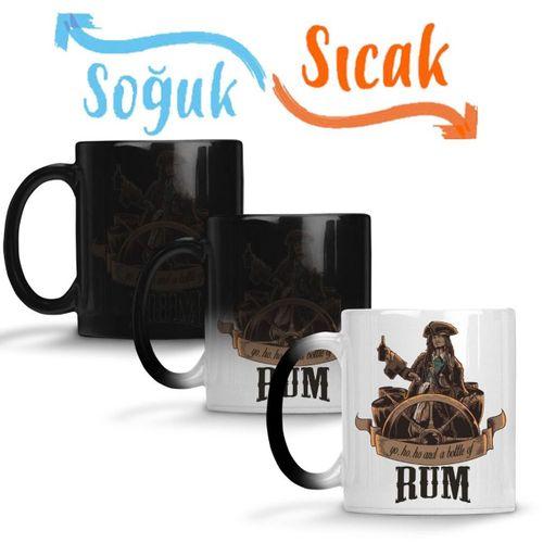 Rum Sihirli Kupa Bardak Porselen