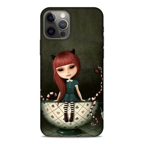 Lopard Apple iPhone 12 Pro Uyumlu Kılıf Manipülasyon ☻ (41) Tank Kılıf Baskılı