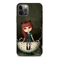 Lopard Apple iPhone 12 Pro Uyumlu Kılıf Manipülasyon ☻ (41) Tank Kılıf Baskılı
