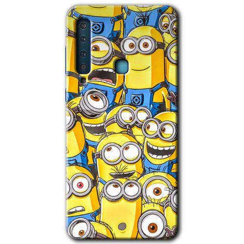 Galaxy A9 2018 Kılıf HD Desen Baskılı Arka Kapak - Minion Ordusu