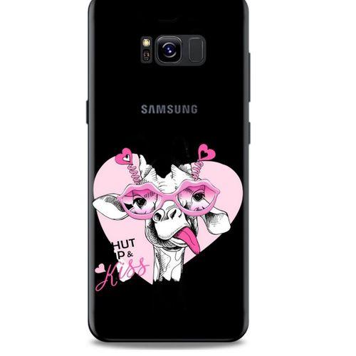 Zoologix (14) Samsung Galaxy Note 8 Şeffaf Kılıf Silikon Desenli