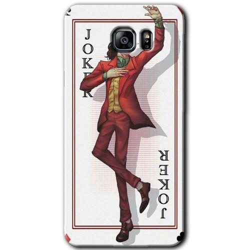 Potkal Hediye Fabrikası Samsung Galaxy Note 5 Kılıf HD Desen Baskılı Arka Kapak - Joker İskambil