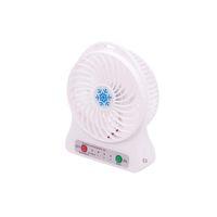 Pembecin Masa Üstü Şarjlı Mini Vantilatör 3 Kademeli Usb Mini Fan Beyaz