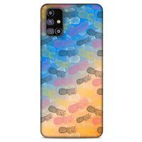 Frutix Ananas 01 Samsung Galaxy M31s Kılıf Desenli Silikon