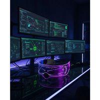 Çok Renkli Led Parti Gözlüğü Ergonomik Ve Hafif Tasarım