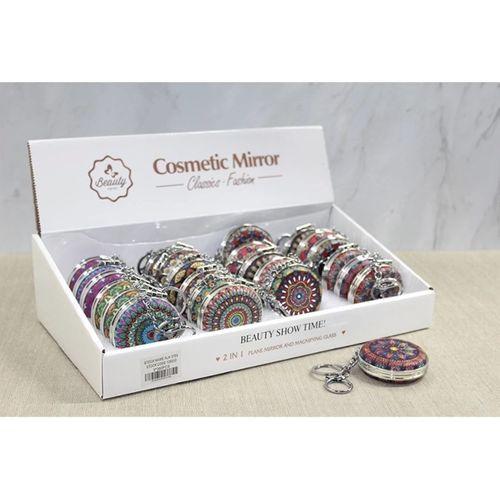 Taşlı El Aynası Anahtarlık