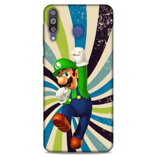 Lopard Samsung Galaxy M30 Uyumlu Kılıf GameX (13) Silikon Kap Yeşil