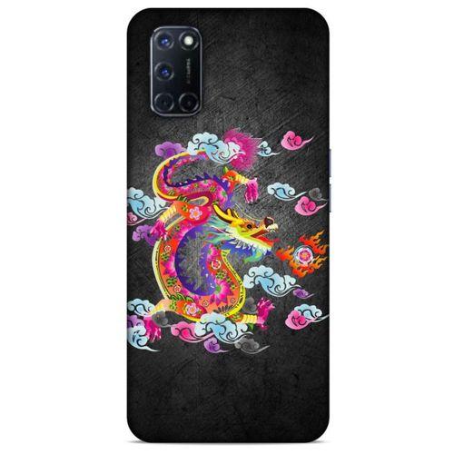 Oppo A52 Kılıf Japonya (29) Arka Koruma Kılıfı Japonya Ejderha Festivali