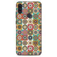 Samsung Galaxy M11 Kılıf Pastel Renkler (44) Tough Armor Kılıf Karışık Renkli