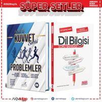 Aktif Problemler ve AKM Dil Bilgisi Soru Bankası Seti 2 Kitap