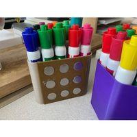 Kuru Silinebilir Tahta Kalemi Tutucu 3D Baskı (Bu ürün Sadece Plastik parçadır - Almadan Önce Soru Sorabilirsiniz)