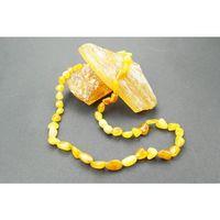 Kızarmış   Doğal Kesim Damla Kehribar Yetişkin Kolye