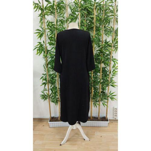 Kadın Uzun Kollu V şerit Yakalı Viskon Iki Iplik Elbise