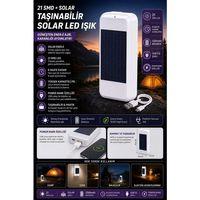 Taşınabilir Solar Led Power Bank