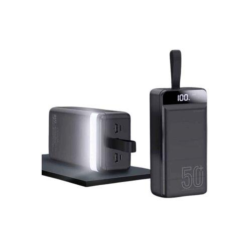 Powerbank 50.000 Mah Dijital Göstergeli Taşınabilir 4 Portlu Hızlı Powerbank Yeni Nesil