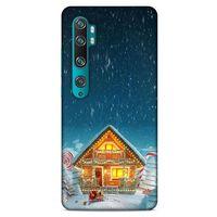 Xiaomi Mi Note 10 Pro Kılıf Snowix (8) Baskılı Kılıf Lacivert