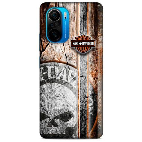 Xiaomi Poco F3 Uyumlu Kılıf Motorsiklet (12) Koruyucu Silikon Harley Davidson