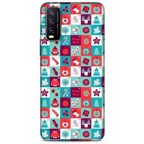 Xiaomi Redmi 9T Kılıf Yılbaşı Süsleri (8) Baskılı Kılıf