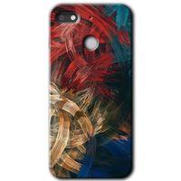 Potkal Hediye Fabrikası General Mobile GM 8 Go HD Baskılı Kılıf + 9D Tam Ekran Koruyucu - Karma Boyalar