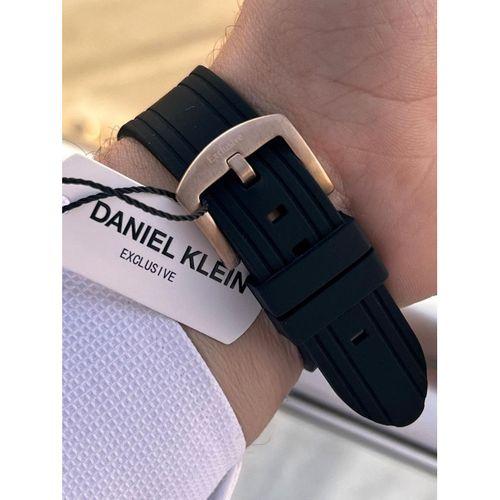 Daniel Klein Silikon Kordon İtalyan Tasarım Bileklik Hediyeli 2Yıl Garantili Erkek Kol Saati 10691.4