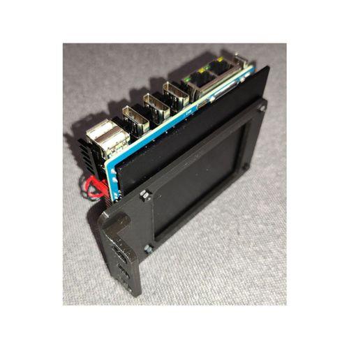 Orange Pi 5 Plus Rack Montaj Aparatı – 3D Baskı Mini PC Tutucu (Bu ürün Sadece Plastik parçadır - Almadan Önce Soru Sorabilirsiniz)